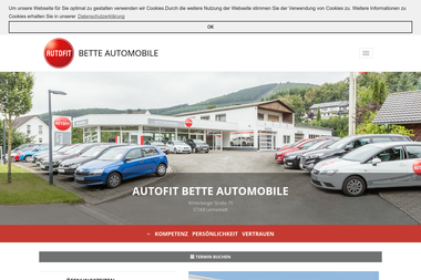 bette-automobile.de - Autowerkstatt Lennestadt