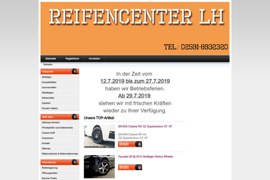 reifencenter-lh.de - Autowerkstatt Lüdinghausen