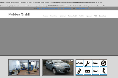 mobiles-gmbh.de - Autowerkstatt Nordhausen