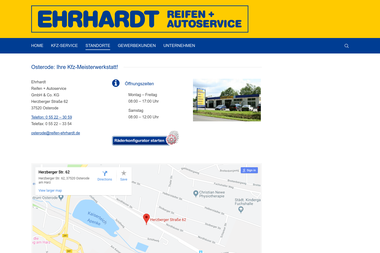 reifen-ehrhardt.de/standorte/filiale-osterode - Autowerkstatt Osterode Am Harz
