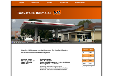 tankstelle-billmeier.de/index.php - Autowerkstatt Plattling