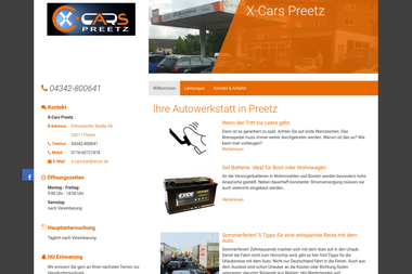x-cars-preetz.de - Autowerkstatt Preetz