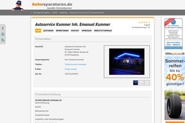 kfz-werkstatt-service-fahrzeugtechnik-kummer-dresden.autoreparaturen.de - Autowerkstatt Radeberg