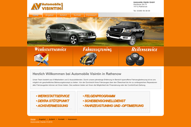 automobile-visintin.de - Autowerkstatt Rathenow