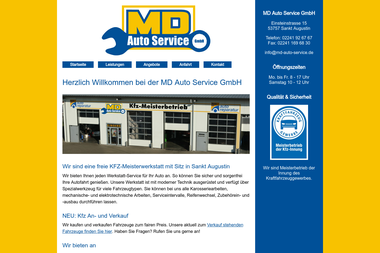 md-auto-service.de - Autowerkstatt Sankt Augustin