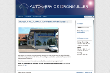 autoservice-kronmueller.de - Autowerkstatt Schwäbisch Hall