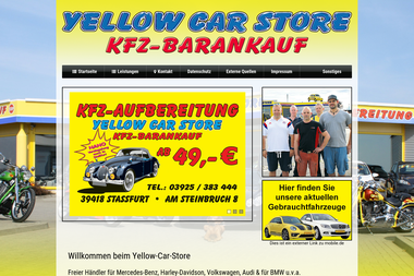 yellow-car-store.de - Autowerkstatt Stassfurt
