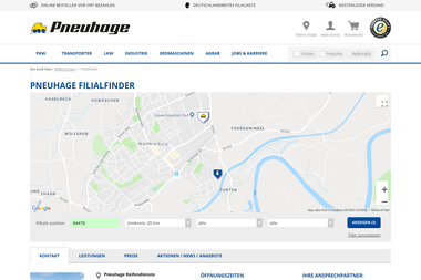 pneuhage.de/nc/filialfinder/filiale/waldkraiburg - Autowerkstatt Waldkraiburg
