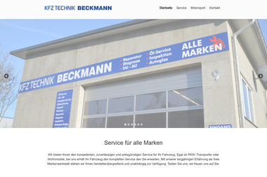 beckmann-kfz.de - Autowerkstatt Wipperfürth