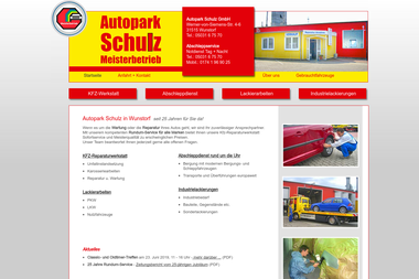 autopark-schulz.de - Autowerkstatt Wunstorf