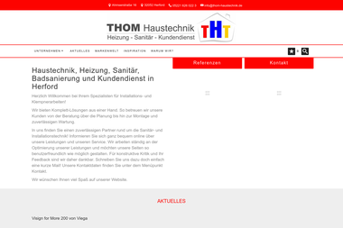 thom-haustechnik.de - Badstudio Herford