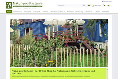 natur-pro-kastanie-shop.de - Bauholz Borken