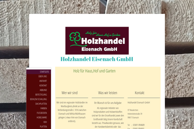 holzhandel-eisenach.de - Bauholz Eisenach
