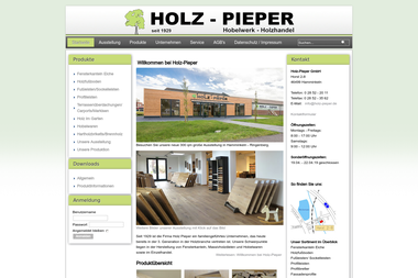 hobelwerk-pieper.de - Bauholz Hamminkeln