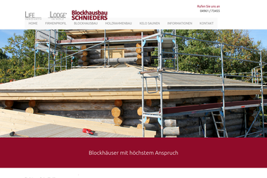blockhausbau-schnieders.de - Bauholz Papenburg