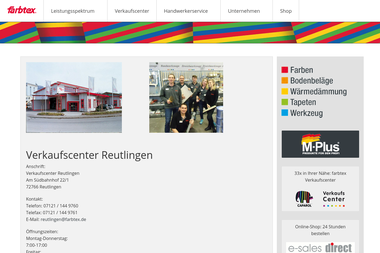 farbtex.de/verkaufscenter/reutlingen.html - Bauholz Reutlingen