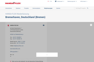 hansa-flex.com/niederlassungen/inland/land/de/ort/bremerhaven/betrieb/BRH.html - Baumaschinenverleih Bremerhaven
