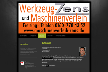maschinenverleih-zens.de/kontakt - Baumaschinenverleih Freising