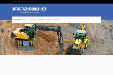 nuernberger-baumaschinen.de - Baumaschinenverleih Nürnberg