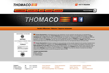thomaco.com - Baumaschinenverleih Stuttgart