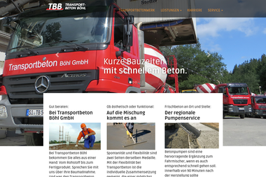 transportbeton-boehl.de - Baustoffe Bad Berleburg