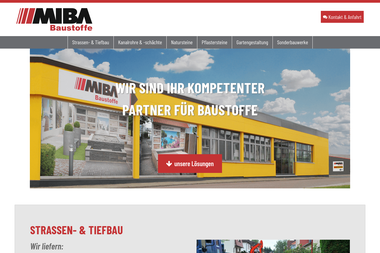 miba-baustoffe.de - Baustoffe Bremerhaven