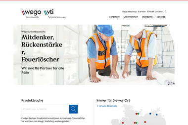 wego-systembaustoffe.de - Baustoffe Bremerhaven