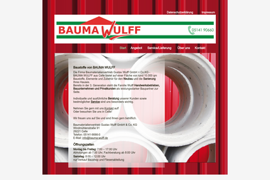 bauma-wulff.de - Baustoffe Celle