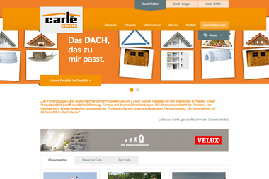 dach-carle.de - Baustoffe Giessen
