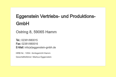 eggenstein-gmbh.de - Baustoffe Hamm