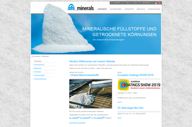 sh-minerals.de - Baustoffe Heidenheim An Der Brenz