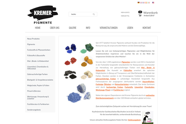 kremer-pigmente.com - Baustoffe Lichtenfels