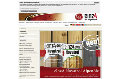 einza.com - Baustoffe Melsungen