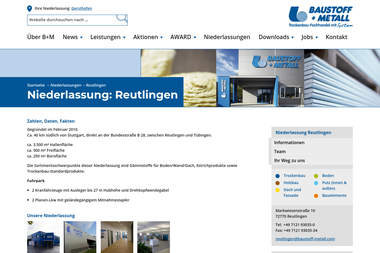 baustoff-metall.de/niederlassung-reutlingen - Baustoffe Reutlingen