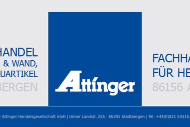 attinger.de - Baustoffe Stadtbergen