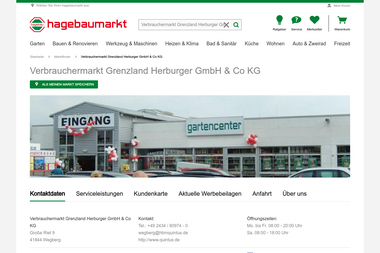 hagebau.de/baumarkt/verbrauchermarkt-grenzland-herburger-gmbh-co-kg-wegberg-sn169700 - Baustoffe Wegberg