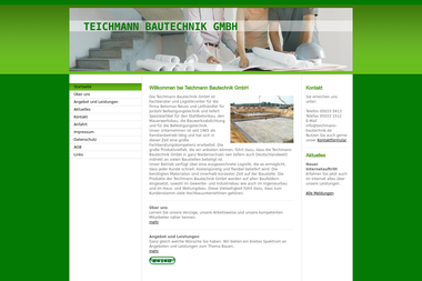 teichmann-bautechnik.de - Baustoffe Wunstorf