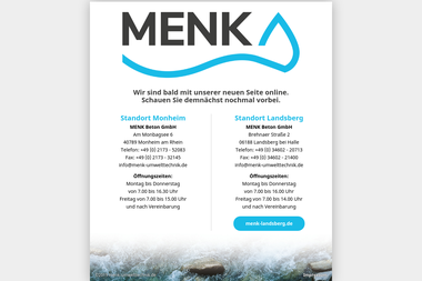 menk-umwelttechnik.de - Betonwerke Landsberg