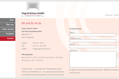 vogtundschoor.de/kontakt.html - Bodenbeläge Ingelheim Am Rhein