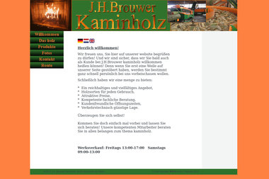 brouwerkaminholz.com - Brennholzhandel Emmerich Am Rhein
