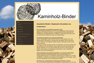 kaminholz-binder.de - Brennholzhandel Euskirchen