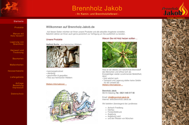 brennholz-jakob.de - Brennholzhandel Friedberg