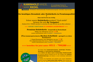 kaminholz-hannover.de - Brennholzhandel Hannover