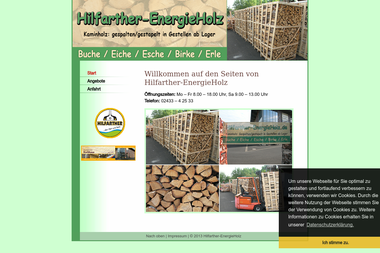 hilfarther-energieholz.de - Brennholzhandel Hückelhoven