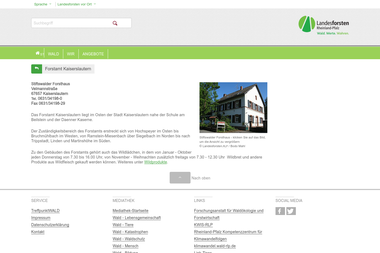 wald-rlp.de/forstamt-kaiserslautern.html - Brennholzhandel Kaiserslautern