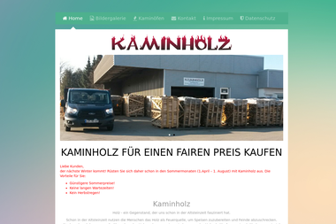 kaminholz-bollich.de - Brennholzhandel Lemgo
