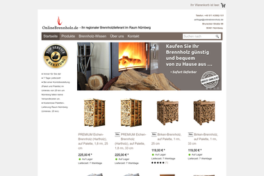 onlinebrennholz.de - Brennholzhandel Nürnberg