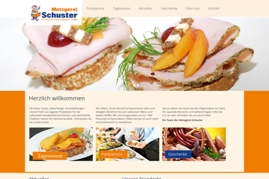 metzgerei-schuster.de - Catering Services Aalen