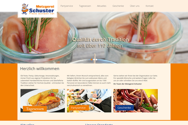 metzgerei-schuster.de - Catering Services Aalen