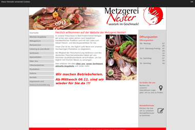 metzgerei-nester.de - Catering Services Bad Friedrichshall
